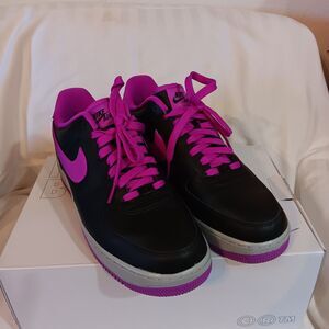 Nike Air Force 1 Low Black/Purple Men's Size 11.5 Nike DH7128-991